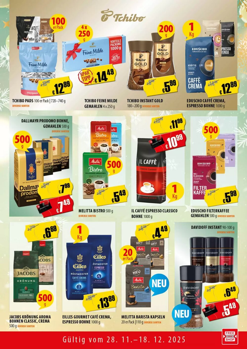 FreeOneShop Prospekt (ab 28.11.2025) zum Blättern - Seite 11