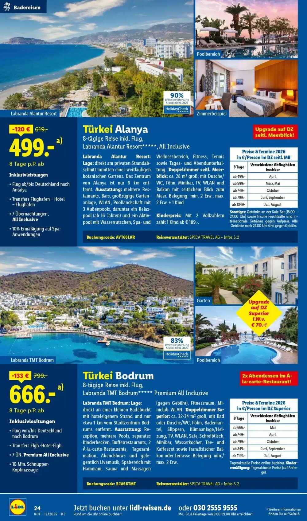 Lidl Reisen Prospekt (ab 28.11.2025) zum Blättern - Seite 24