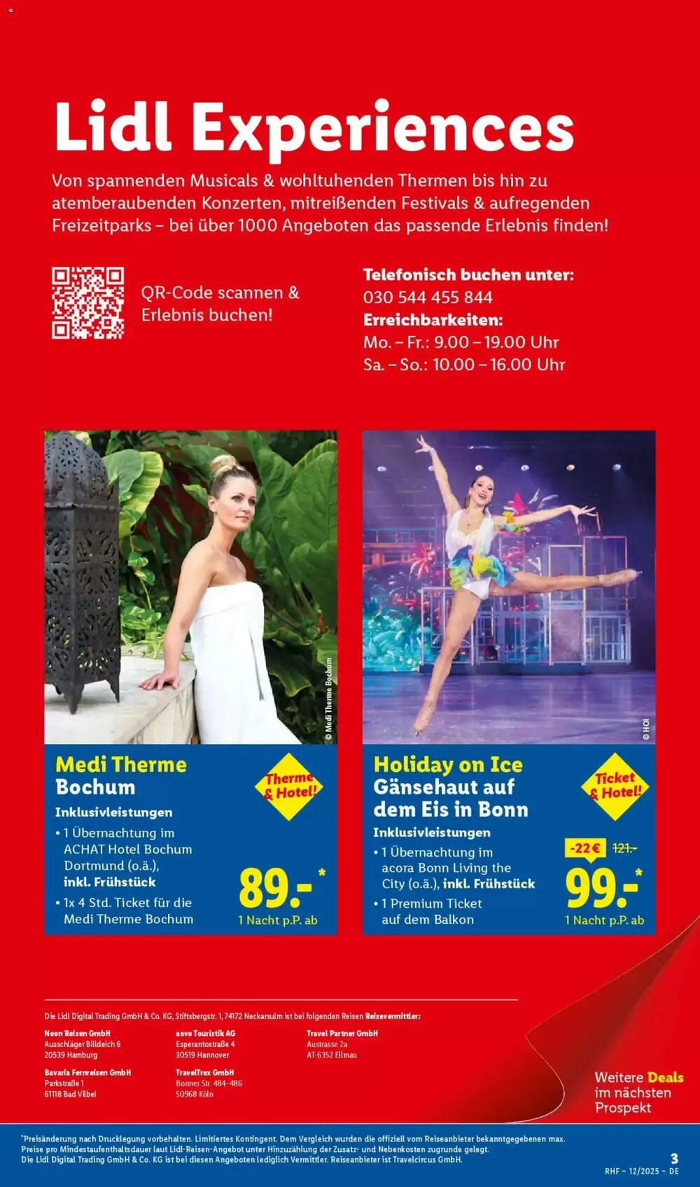 Lidl Reisen Prospekt (ab 28.11.2025) zum Blättern - Seite 3