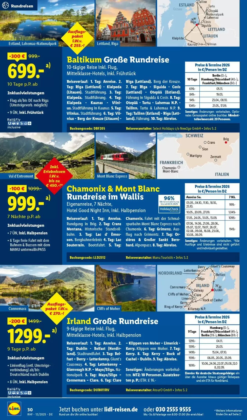 Lidl Reisen Prospekt (ab 28.11.2025) zum Blättern - Seite 30