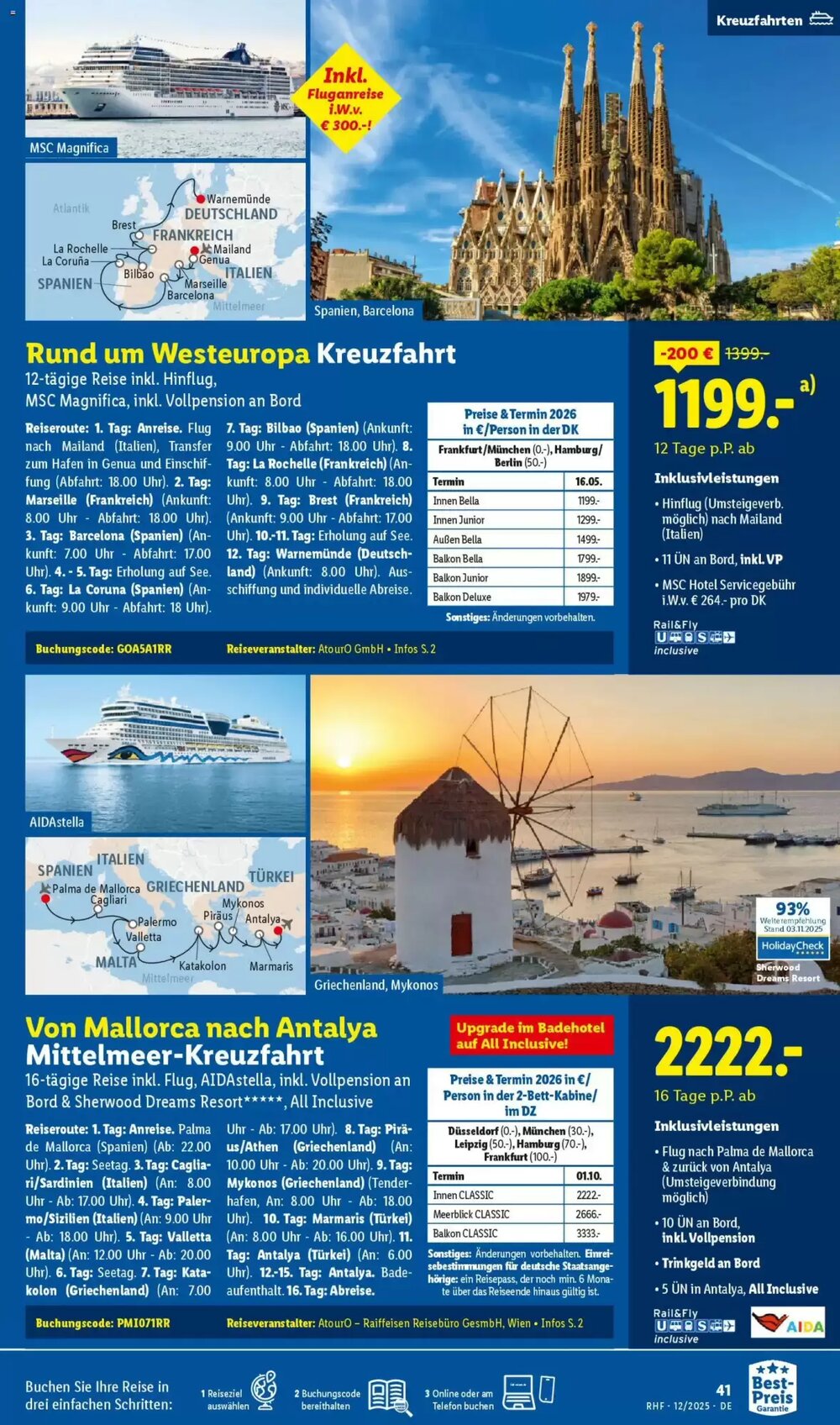 Lidl Reisen Prospekt (ab 28.11.2025) zum Blättern - Seite 41