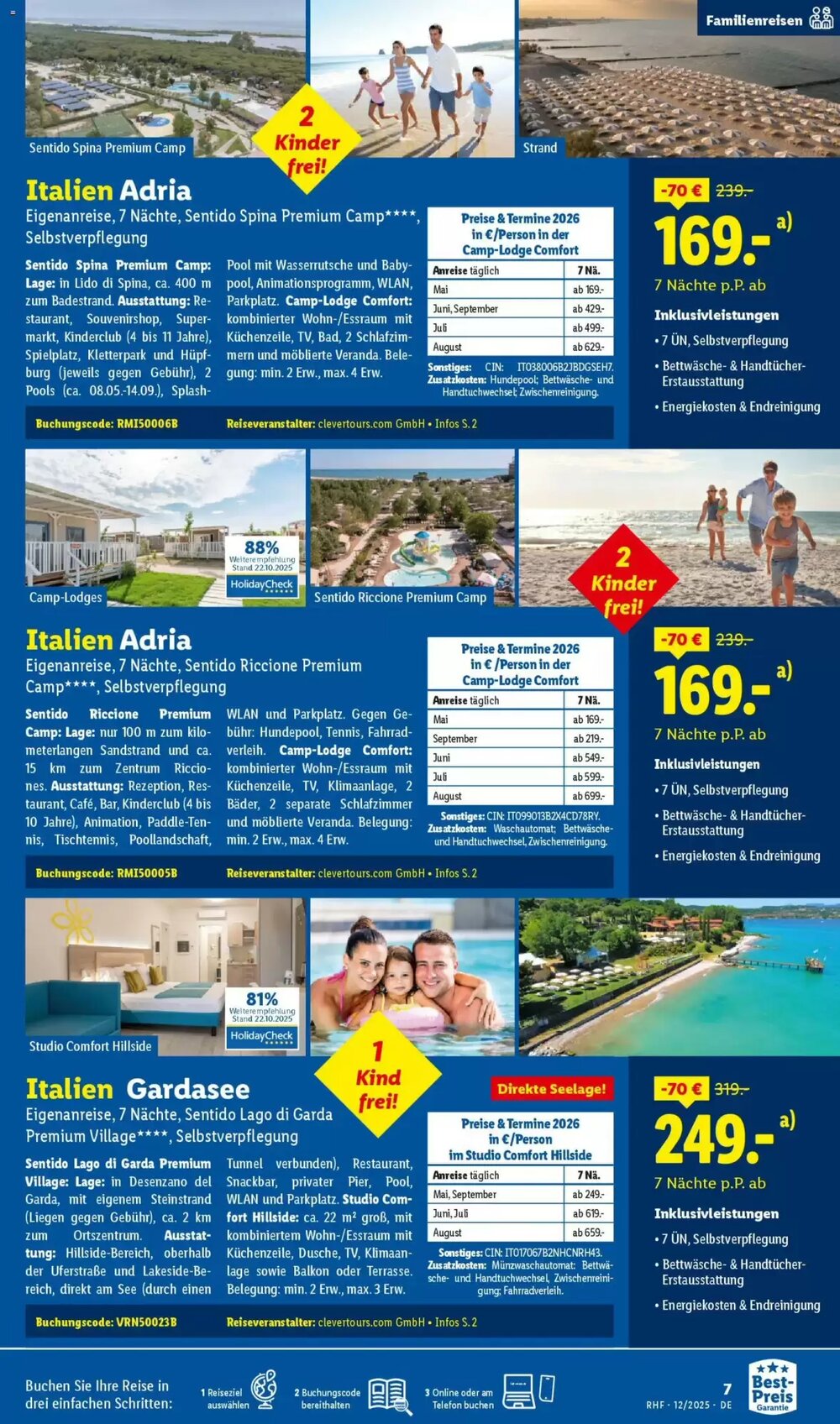 Lidl Reisen Prospekt (ab 28.11.2025) zum Blättern - Seite 7