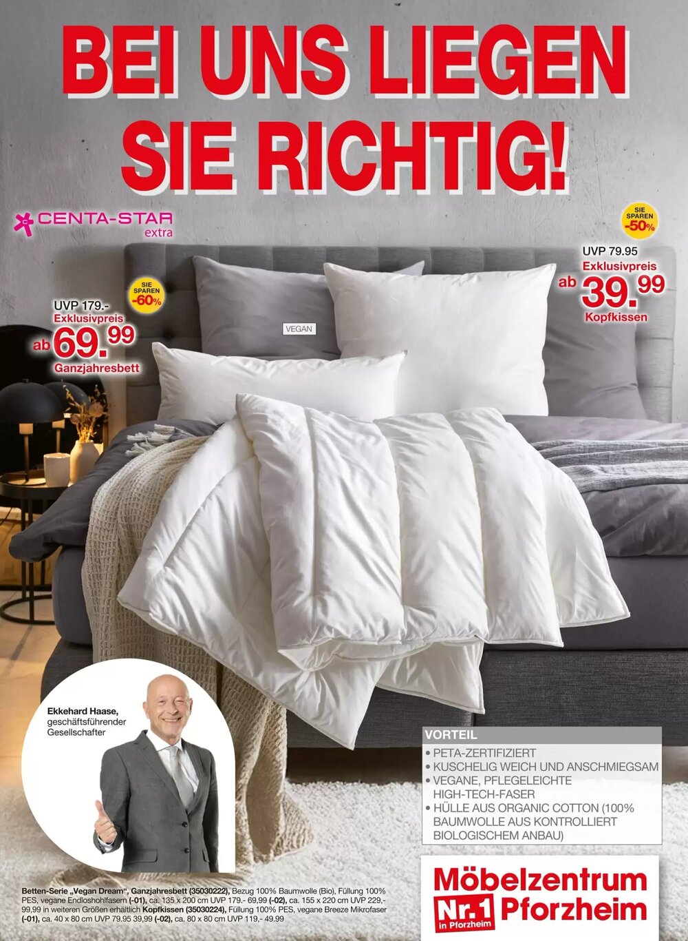 Möbelzentrum Pforzheim Prospekt (ab 28.11.2025) zum Blättern - Seite 1