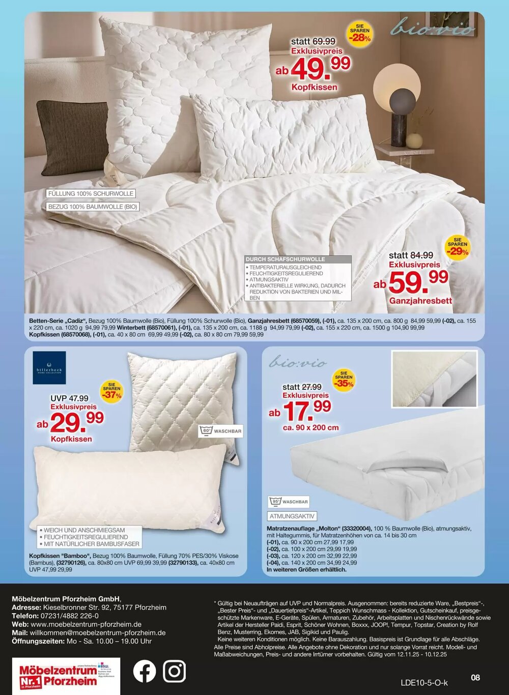 Möbelzentrum Pforzheim Prospekt (ab 28.11.2025) zum Blättern - Seite 8