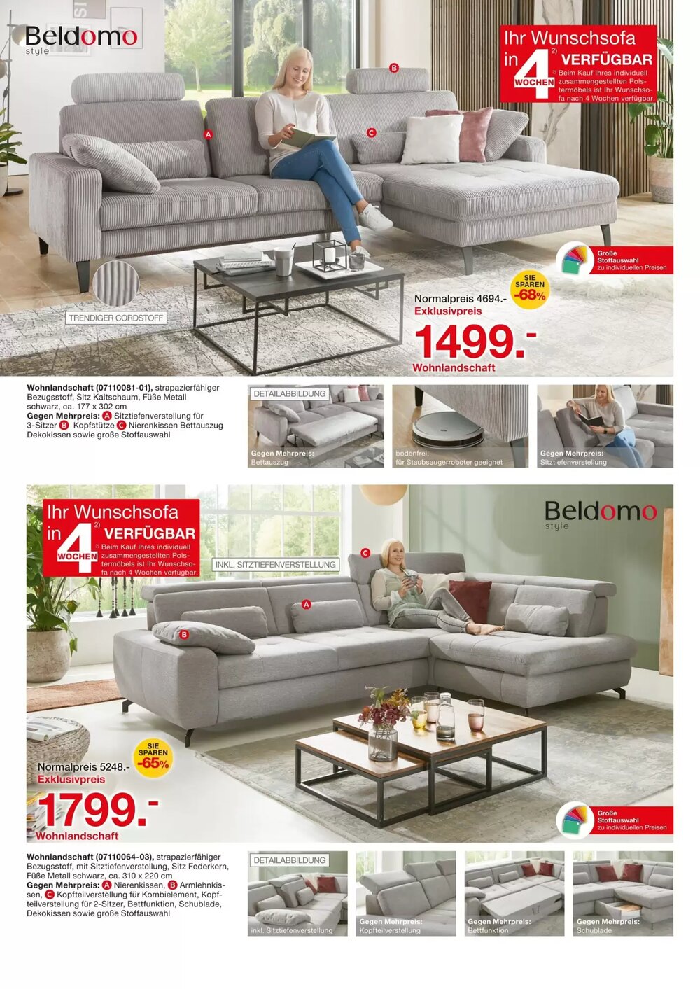 Möbelzentrum Pforzheim Prospekt (ab 28.11.2025) zum Blättern - Seite 2