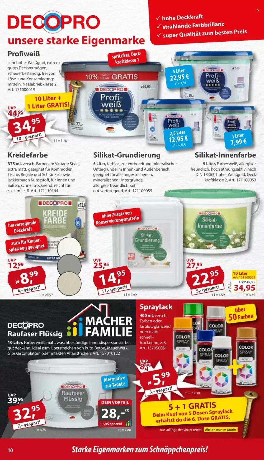 Sonderpreis Baumarkt Prospekt (ab 29.11.2025) zum Blättern - Seite 10