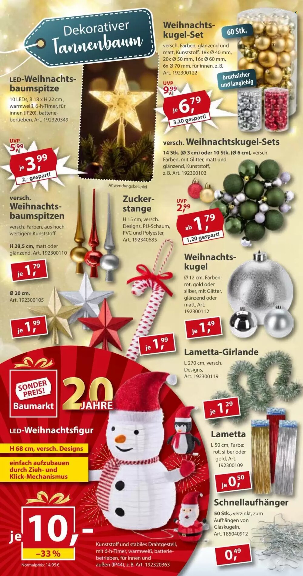 Sonderpreis Baumarkt Prospekt (ab 29.11.2025) zum Blättern - Seite 6