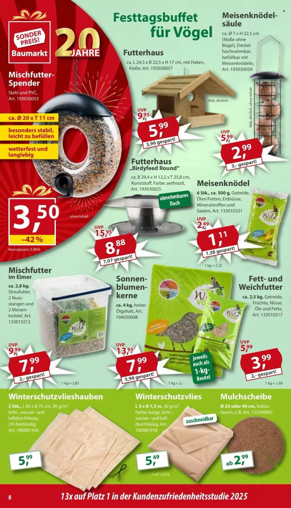 Sonderpreis Baumarkt Prospekt (ab 29.11.2025) zum Blättern - Seite 8