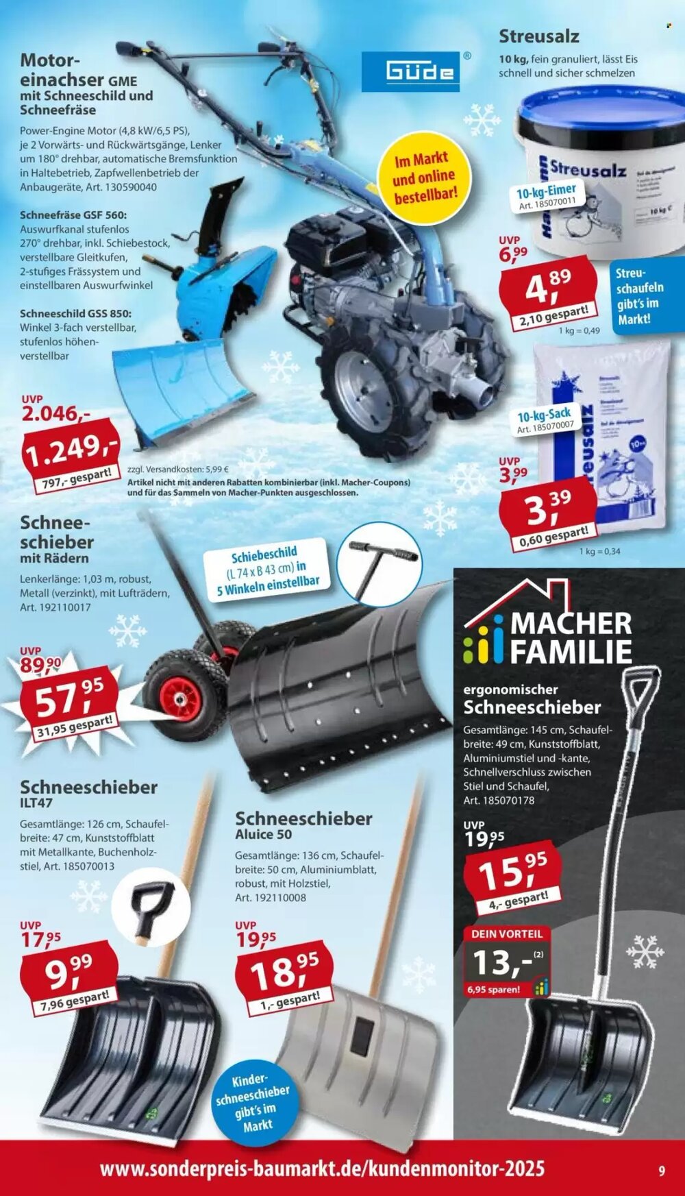 Sonderpreis Baumarkt Prospekt (ab 29.11.2025) zum Blättern - Seite 9