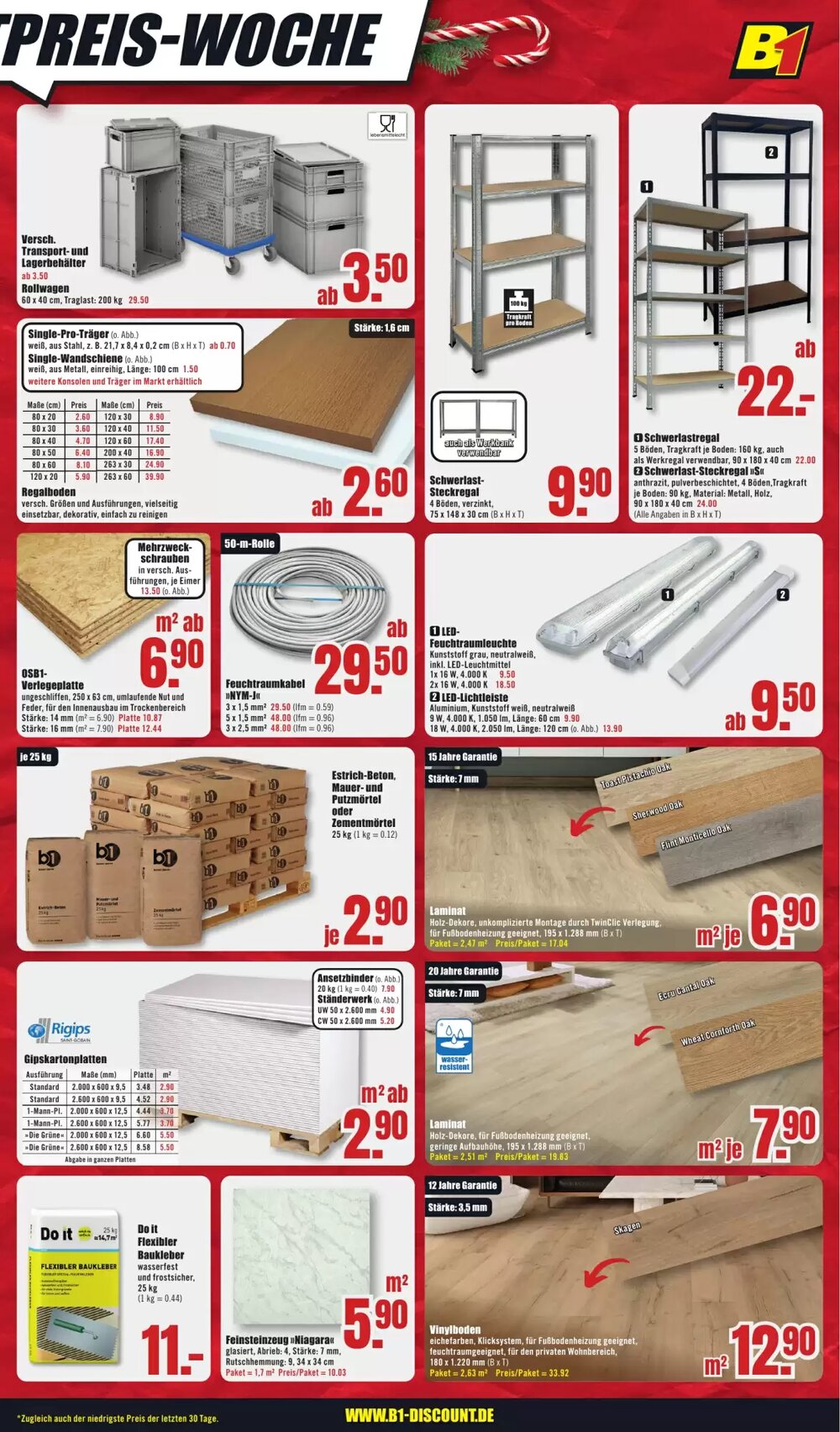 B1 Discount Baumarkt Prospekt (ab 29.11.2025) zum Blättern - Seite 3