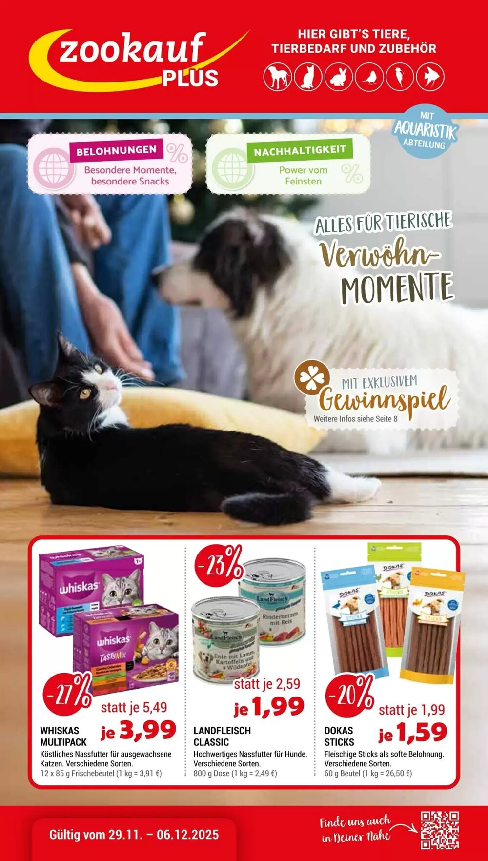 Zookauf Prospekt (ab 29.11.2025) zum Blättern - Seite 1