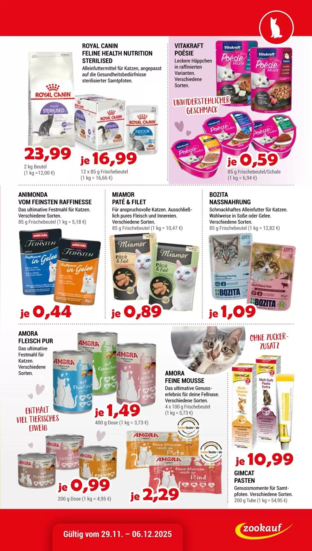 Zookauf Prospekt (ab 29.11.2025) zum Blättern - Seite 11