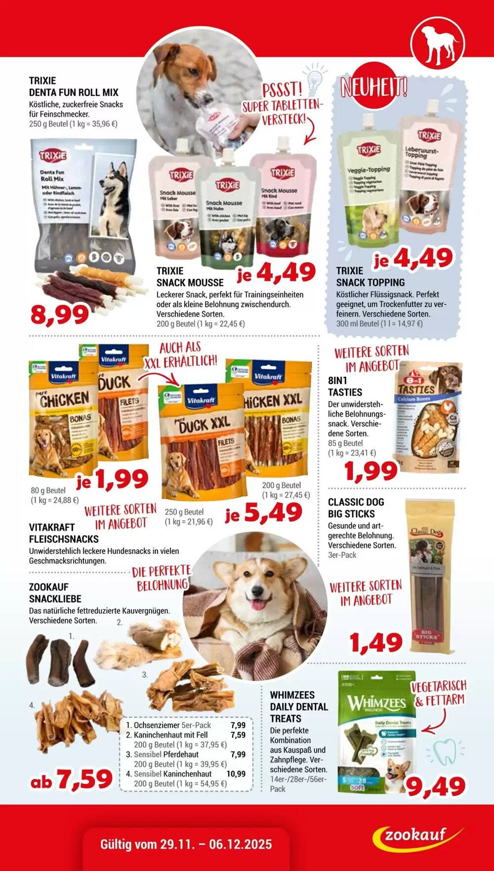 Zookauf Prospekt (ab 29.11.2025) zum Blättern - Seite 9