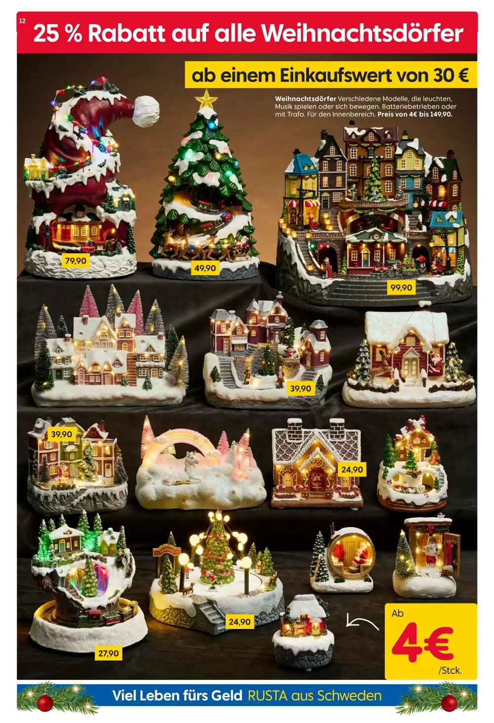 Rusta Prospekt (ab 29.11.2025) zum Blättern - Seite 12