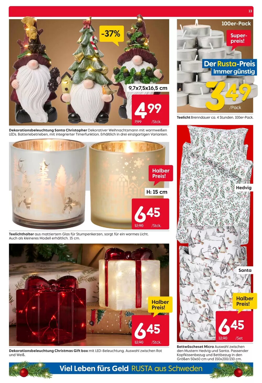 Rusta Prospekt (ab 29.11.2025) zum Blättern - Seite 13