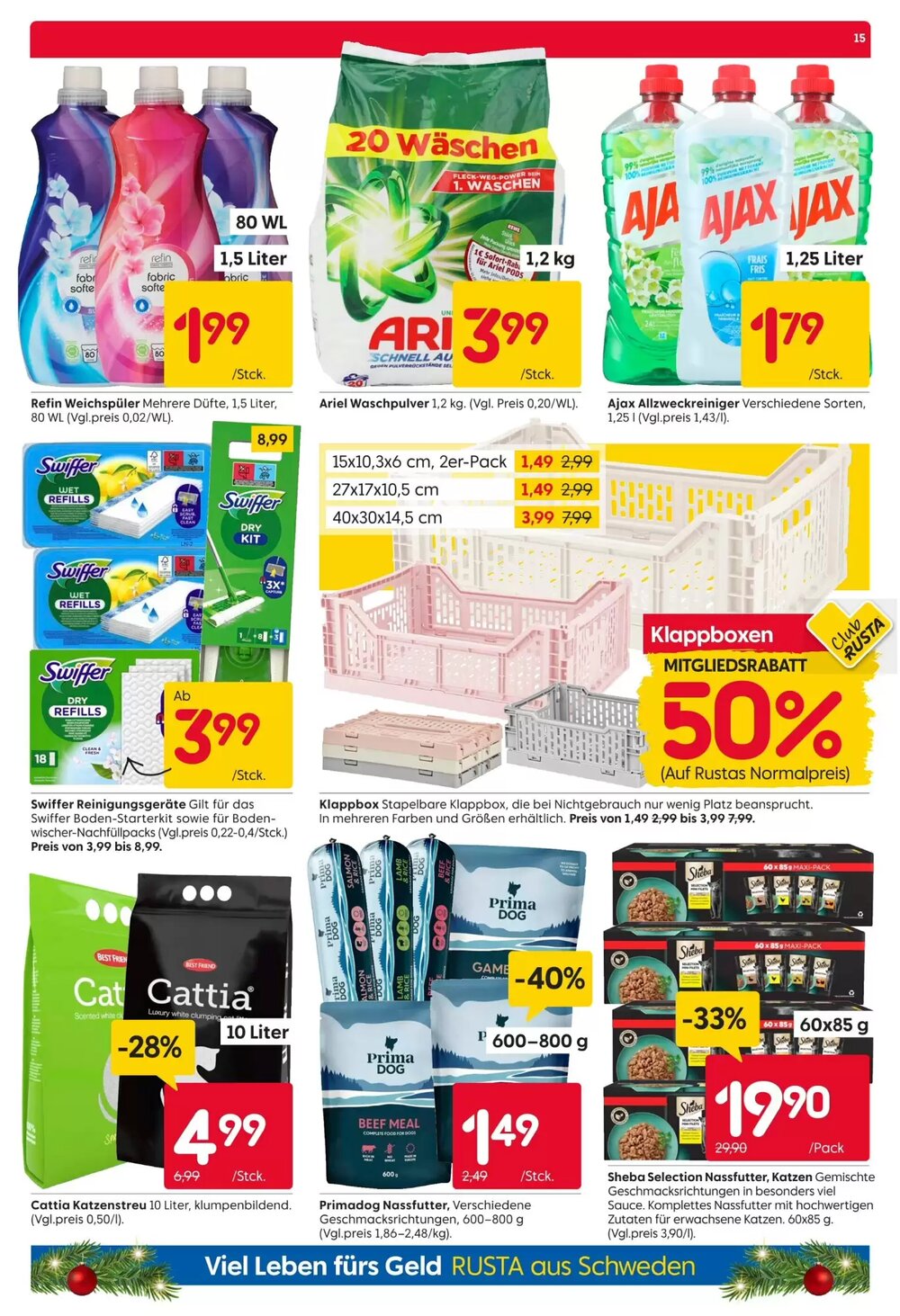 Rusta Prospekt (ab 29.11.2025) zum Blättern - Seite 15