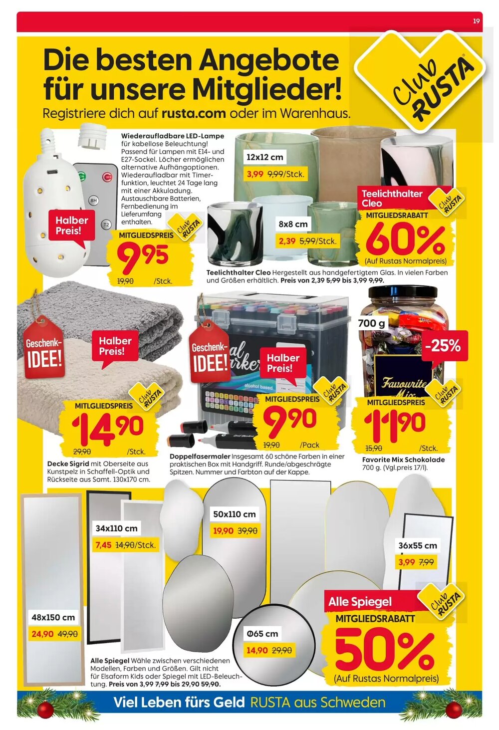 Rusta Prospekt (ab 29.11.2025) zum Blättern - Seite 19