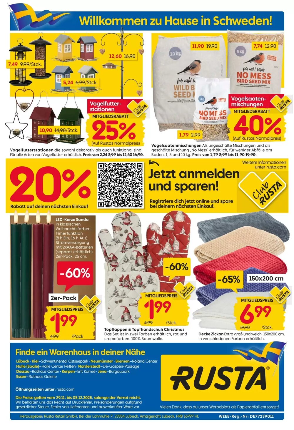 Rusta Prospekt (ab 29.11.2025) zum Blättern - Seite 20