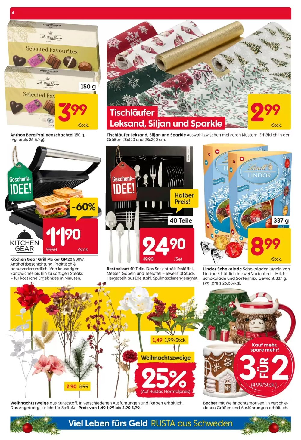 Rusta Prospekt (ab 29.11.2025) zum Blättern - Seite 4