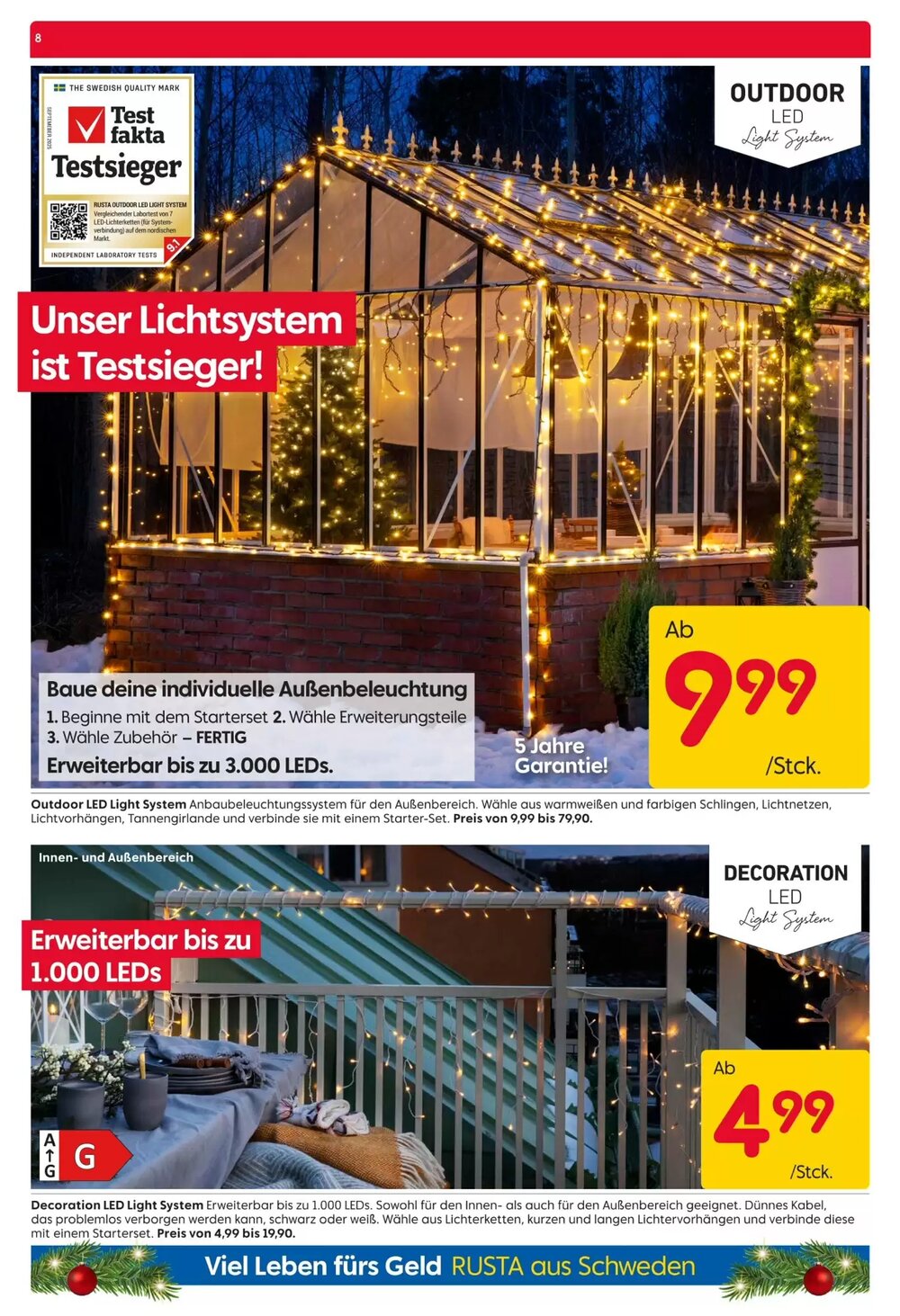 Rusta Prospekt (ab 29.11.2025) zum Blättern - Seite 8