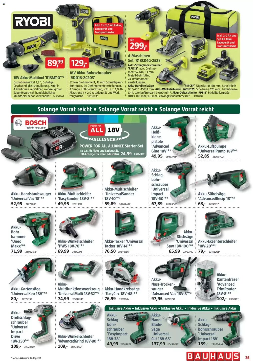 Bauhaus Prospekt (ab 29.11.2025) zum Blättern - Seite 35