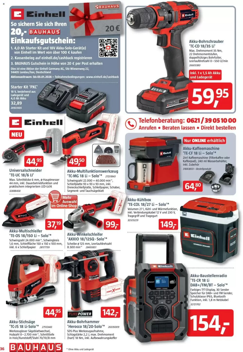 Bauhaus Prospekt (ab 29.11.2025) zum Blättern - Seite 36