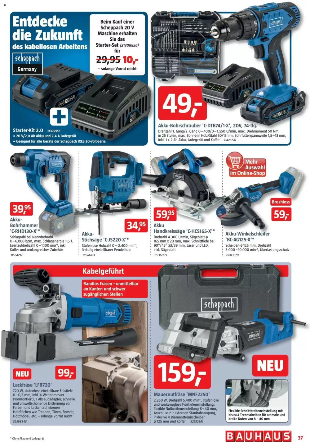 Bauhaus Prospekt (ab 29.11.2025) zum Blättern - Seite 37