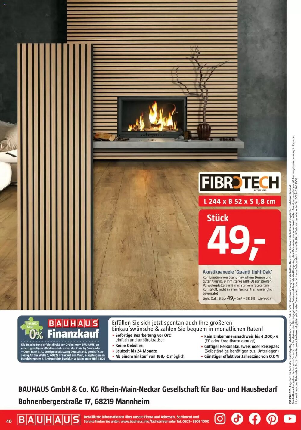 Bauhaus Prospekt (ab 29.11.2025) zum Blättern - Seite 40