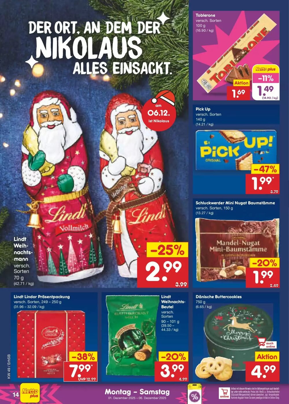 Netto Marken-Discount Prospekt (ab 30.11.2025) zum Blättern - Seite 14