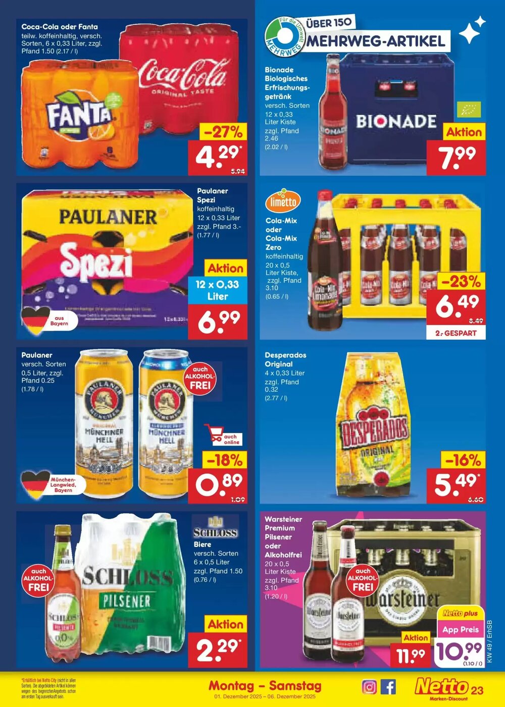 Netto Marken-Discount Prospekt (ab 30.11.2025) zum Blättern - Seite 25