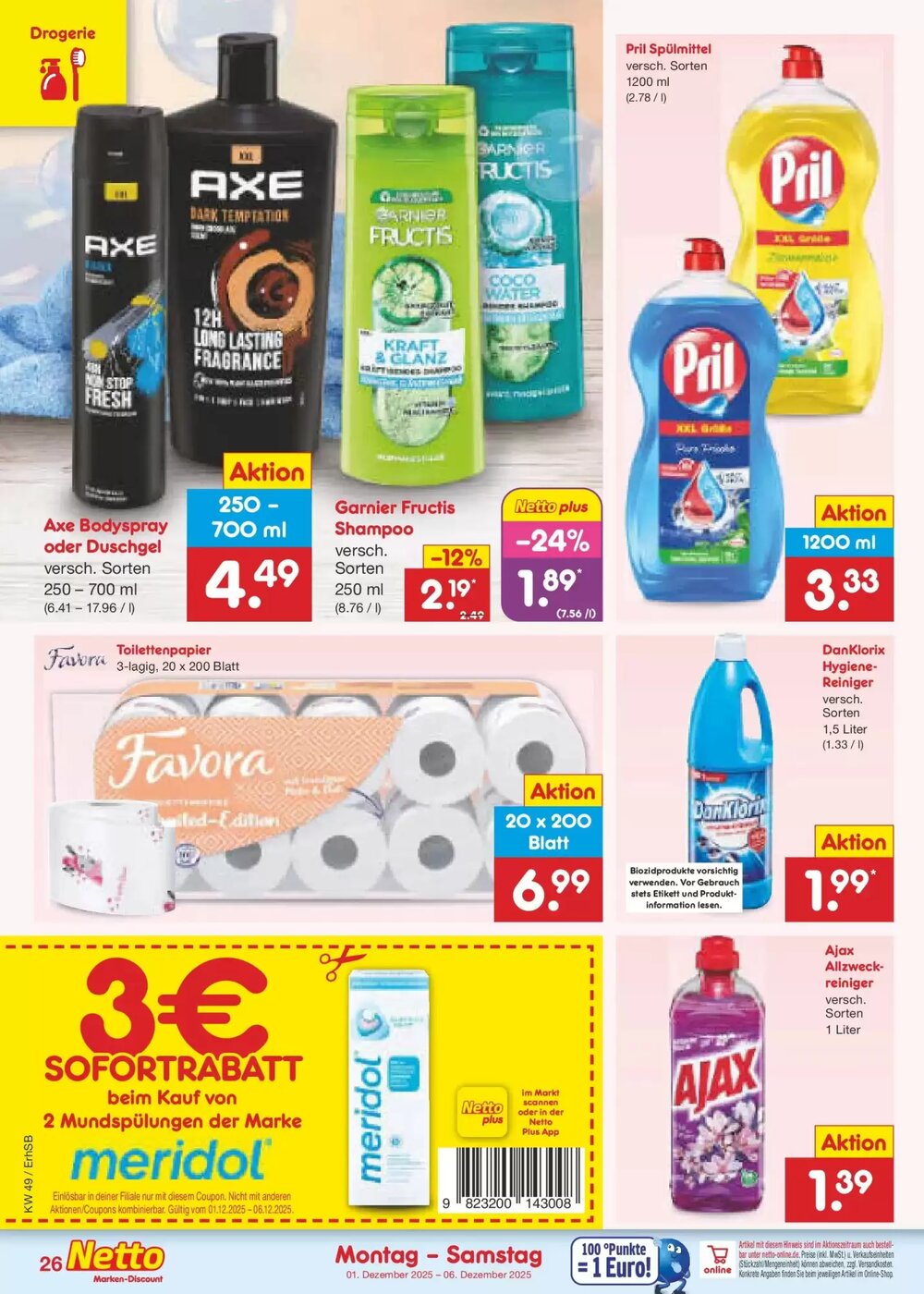 Netto Marken-Discount Prospekt (ab 30.11.2025) zum Blättern - Seite 28