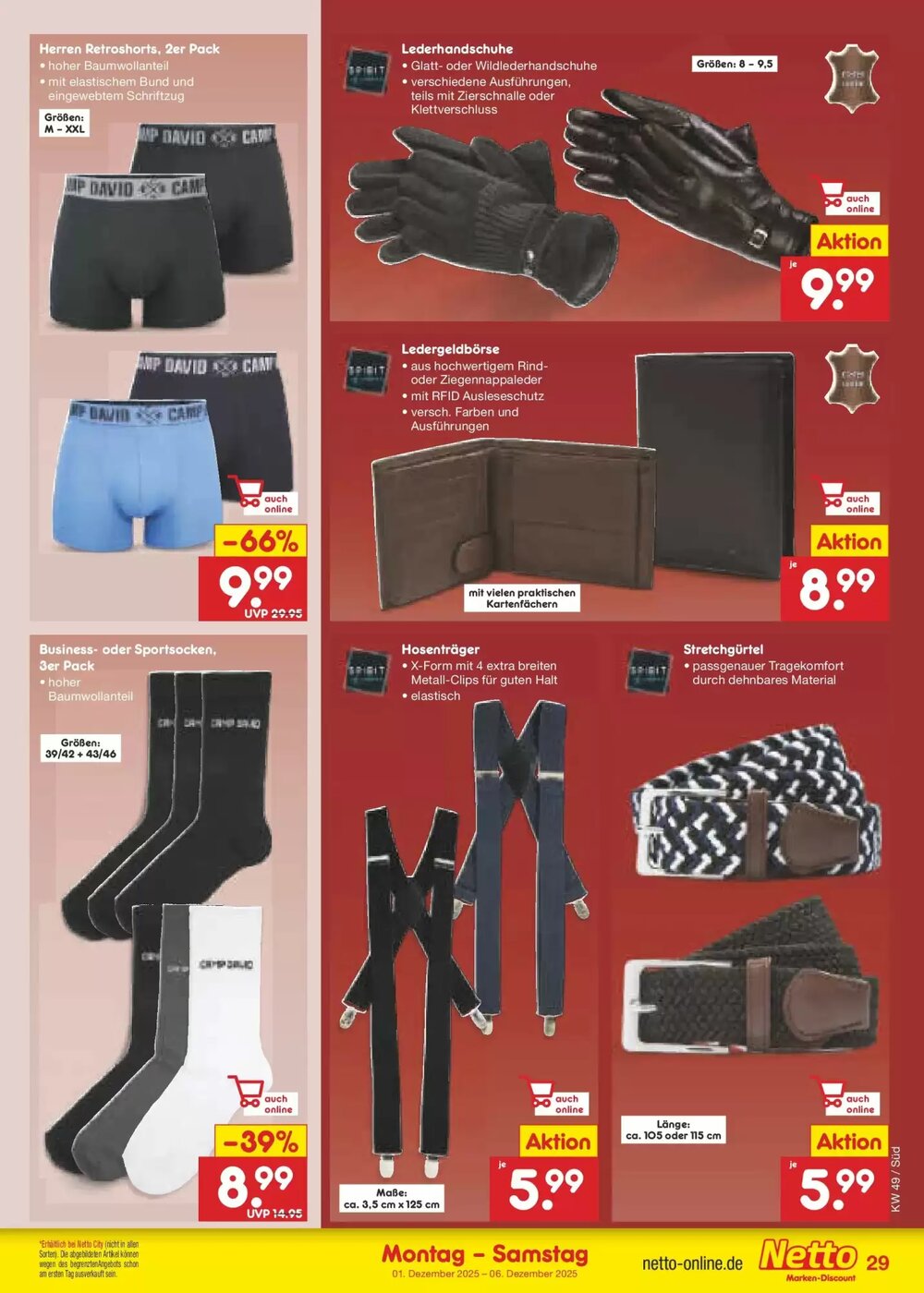 Netto Marken-Discount Prospekt (ab 30.11.2025) zum Blättern - Seite 31