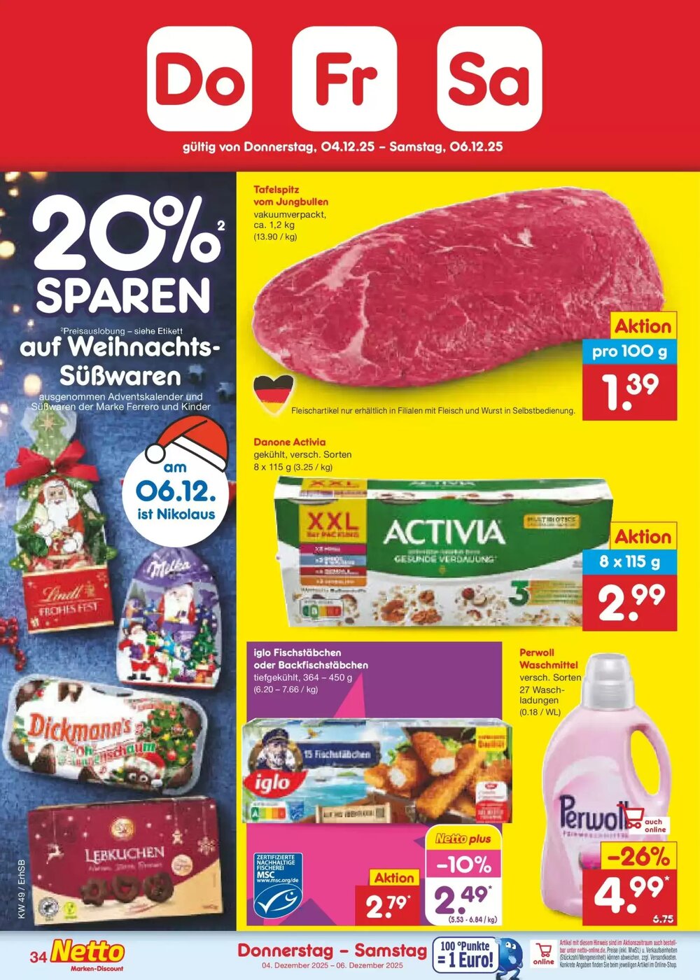 Netto Marken-Discount Prospekt (ab 30.11.2025) zum Blättern - Seite 36