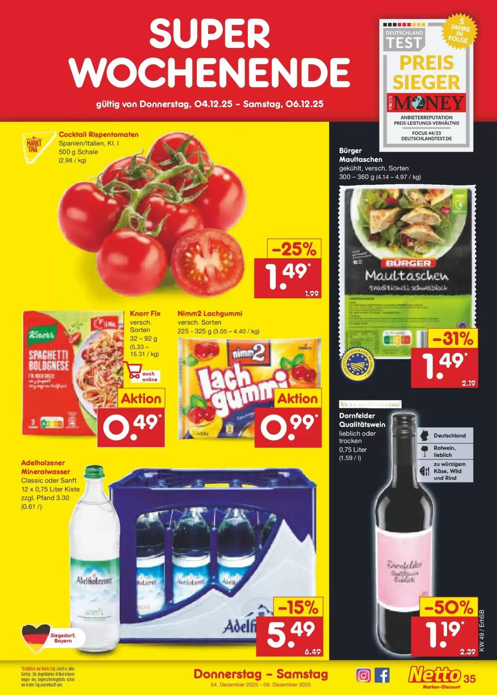 Netto Marken-Discount Prospekt (ab 30.11.2025) zum Blättern - Seite 37