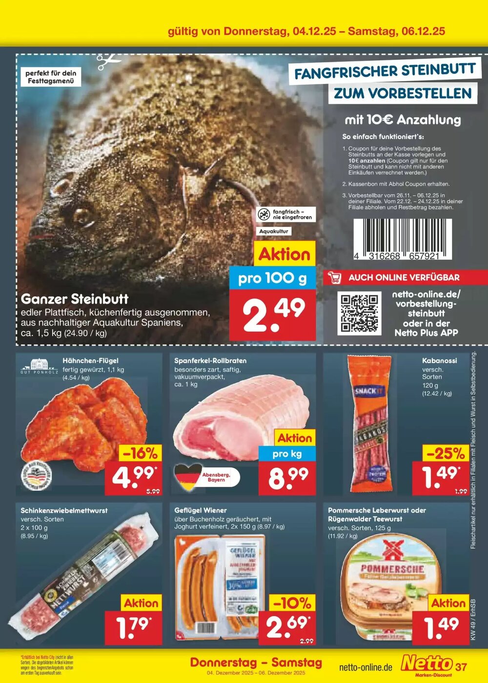 Netto Marken-Discount Prospekt (ab 30.11.2025) zum Blättern - Seite 39