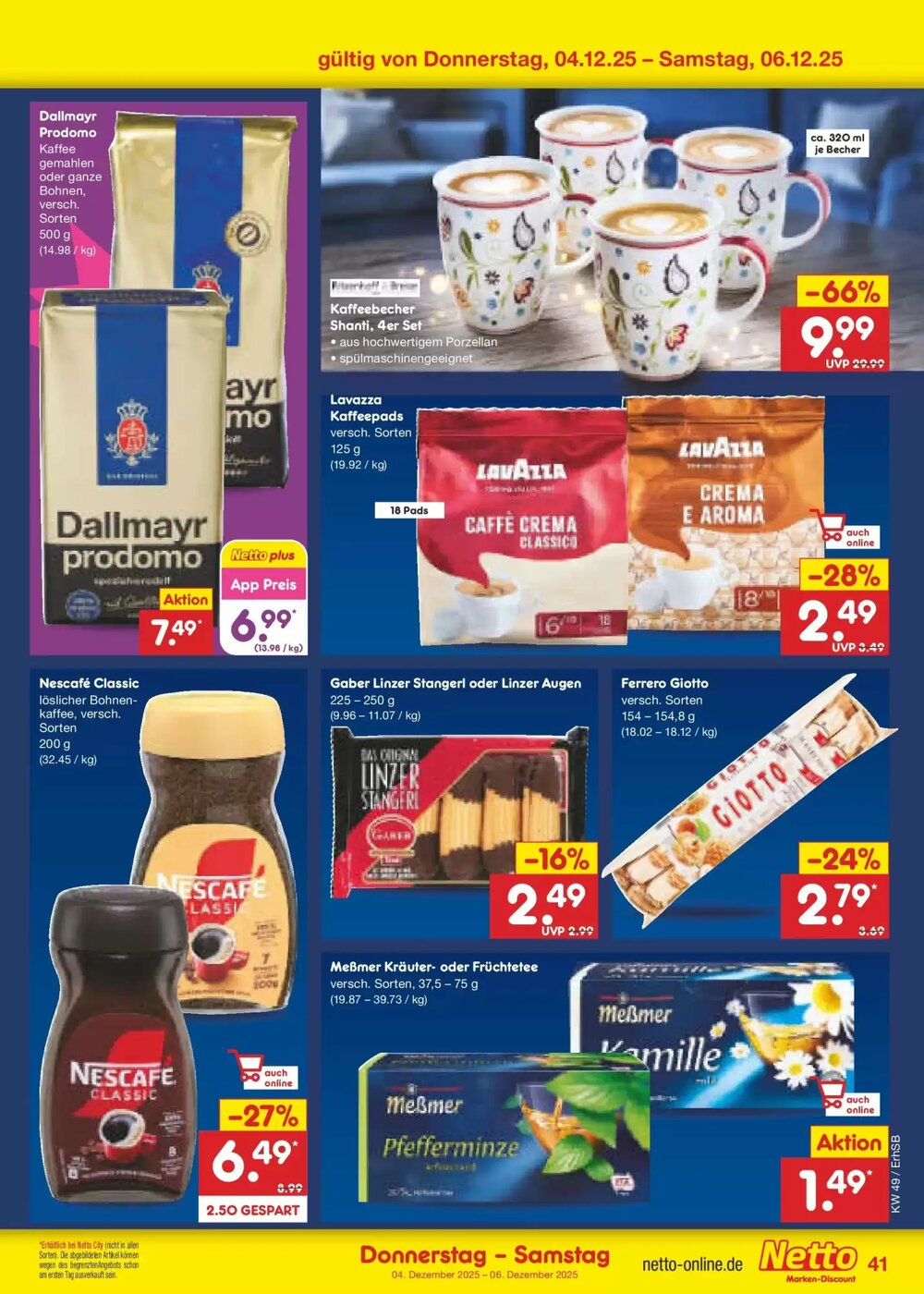 Netto Marken-Discount Prospekt (ab 30.11.2025) zum Blättern - Seite 43