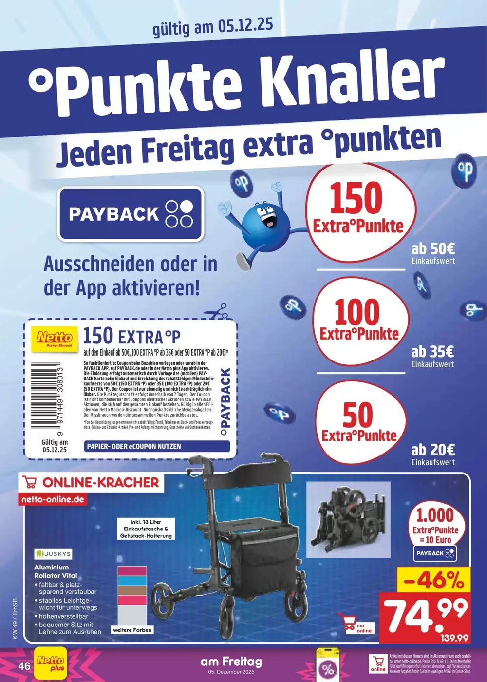 Netto Marken-Discount Prospekt (ab 30.11.2025) zum Blättern - Seite 49