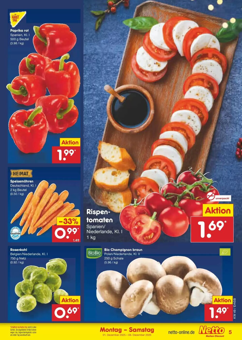 Netto Marken-Discount Prospekt (ab 30.11.2025) zum Blättern - Seite 5