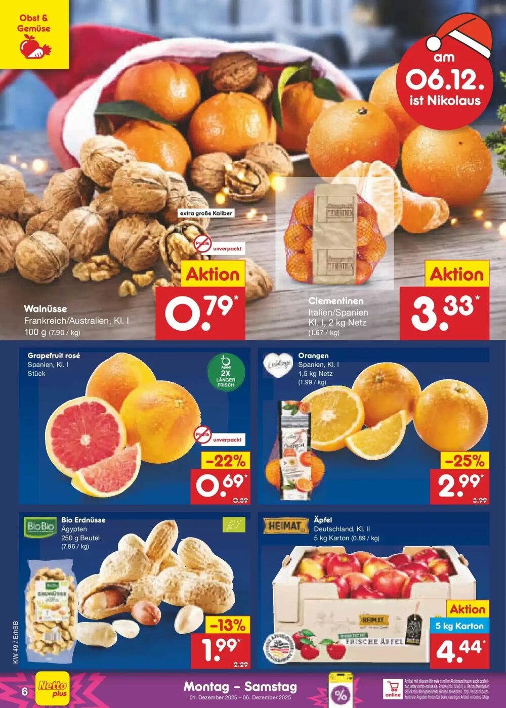 Netto Marken-Discount Prospekt (ab 30.11.2025) zum Blättern - Seite 6
