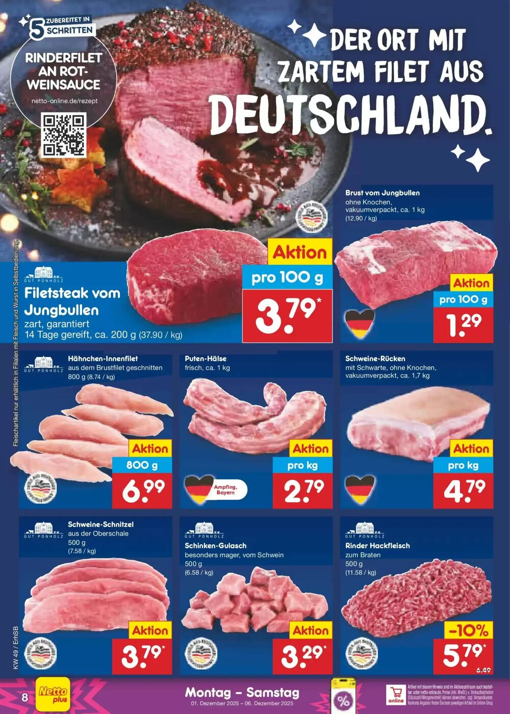 Netto Marken-Discount Prospekt (ab 30.11.2025) zum Blättern - Seite 8