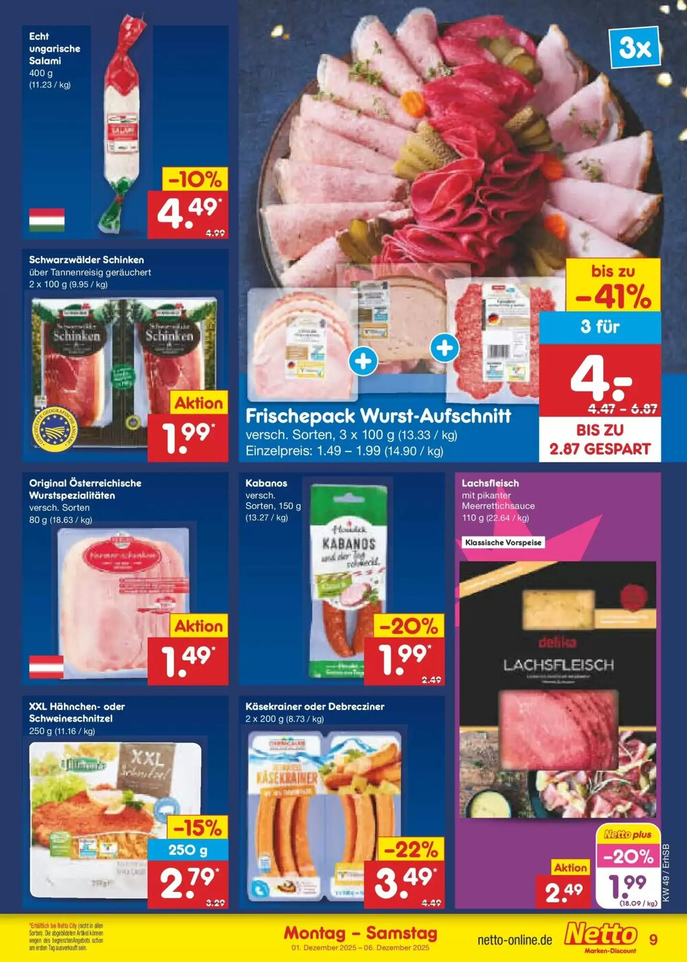Netto Marken-Discount Prospekt (ab 30.11.2025) zum Blättern - Seite 9