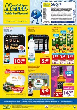 Netto Getränke Discount Prospekt (ab 30.11.2025) zum Blättern