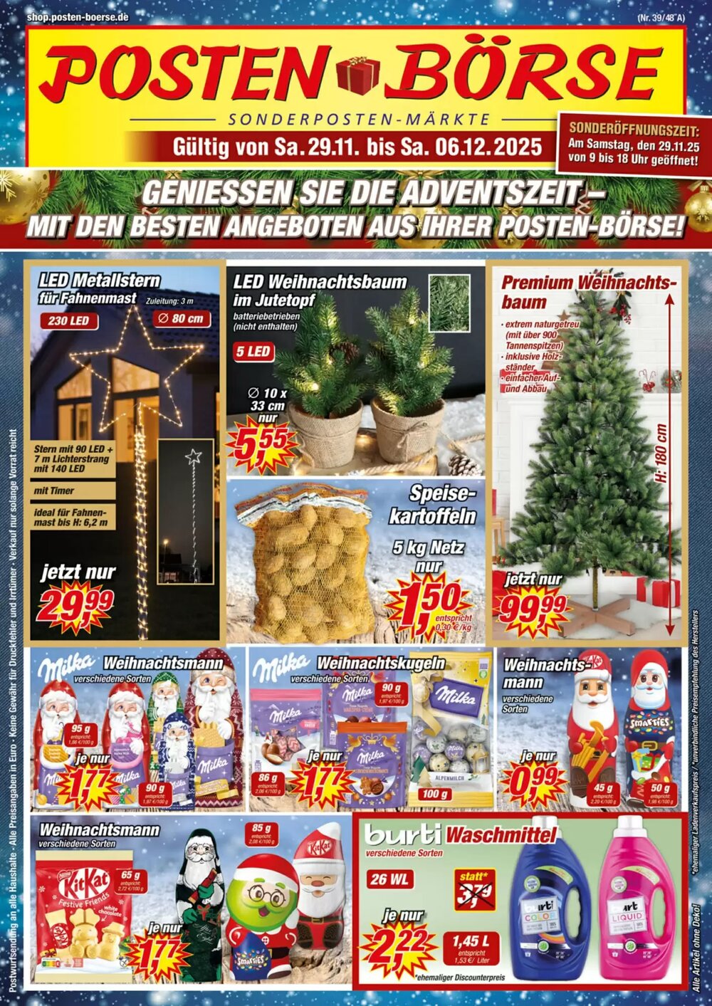 Posten Börse Prospekt (ab 30.11.2025) zum Blättern - Seite 1