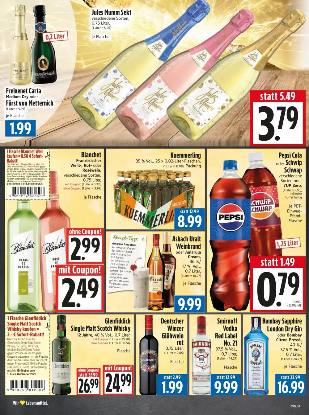 EDEKA Hahner Prospekt (ab 30.11.2025) zum Blättern - Seite 16