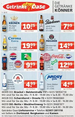 Getränke Oase Prospekt (ab 30.11.2025) zum Blättern