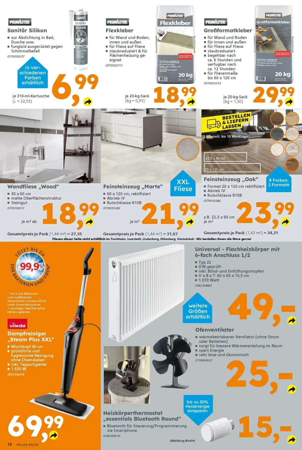 Globus Baumarkt Prospekt (ab 30.11.2025) zum Blättern - Seite 10