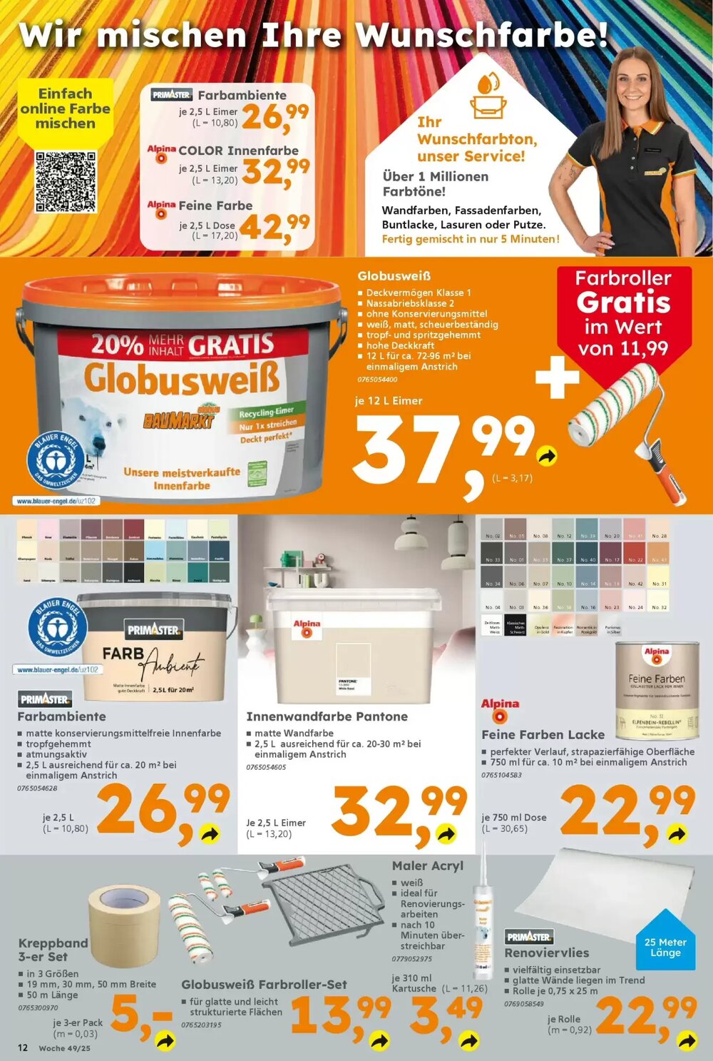 Globus Baumarkt Prospekt (ab 30.11.2025) zum Blättern - Seite 12