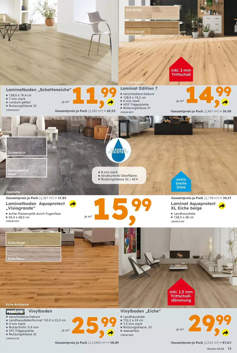 Globus Baumarkt Prospekt (ab 30.11.2025) zum Blättern - Seite 13