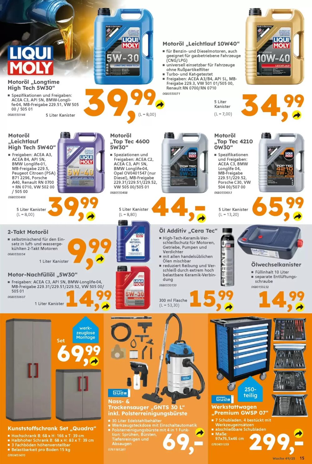Globus Baumarkt Prospekt (ab 30.11.2025) zum Blättern - Seite 15