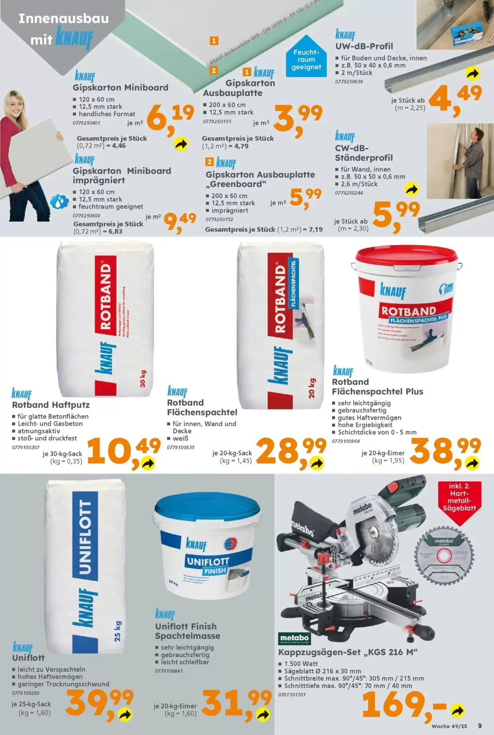 Globus Baumarkt Prospekt (ab 30.11.2025) zum Blättern - Seite 9